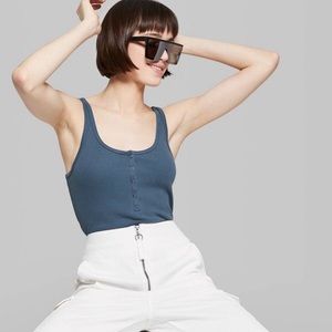 Target | Wild Fable ribbed cropped tank